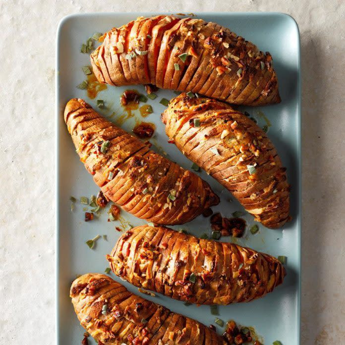 Hasselback Sweet Potatoes