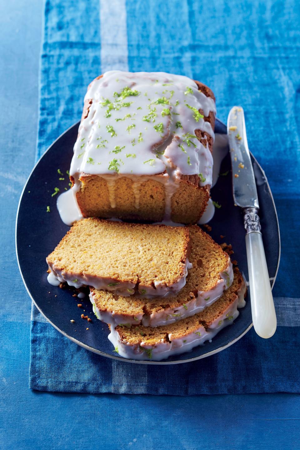 Sweet Potato Bread with Buttermilk-Lime Icing