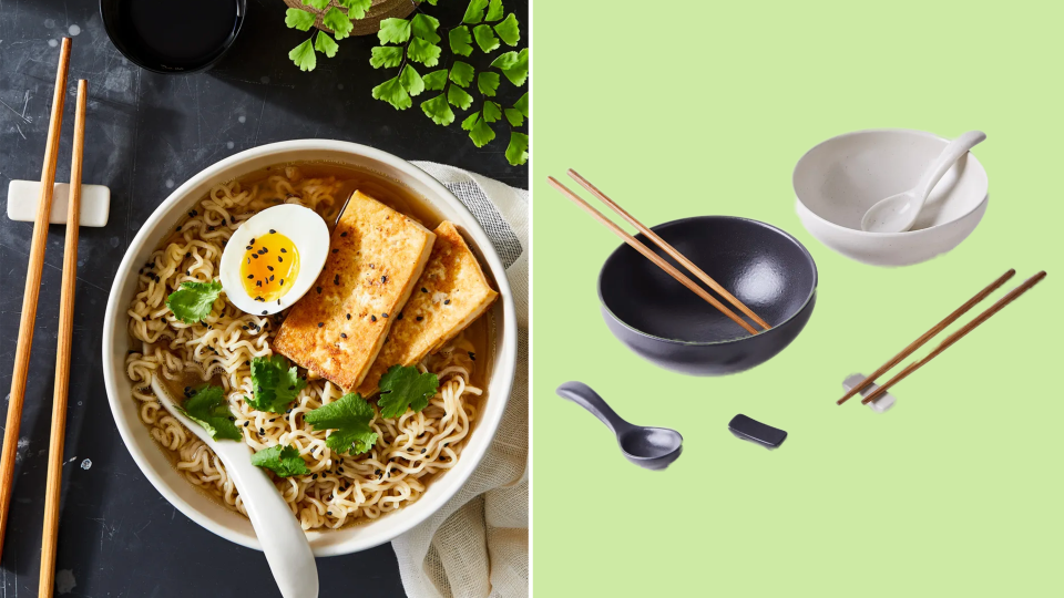 With the Casafina Ramen Bowl set, you won't have to worry about chipping during a dishwasher cycle.