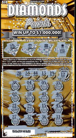 <p>Michigan Lottery Connect</p> Winning lottery ticket purchased in Prudenville