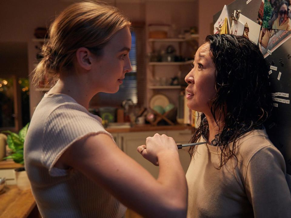 Villanelle and Eve Killing Eve