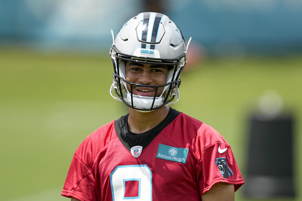 Bryce Young will likely make his debut in the NFL preseason. (AP Photo/Chris Carlson)