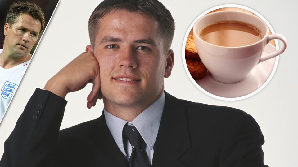 Storm in a tea cup: Former Liverpool striker Michael Owen is in hot water!