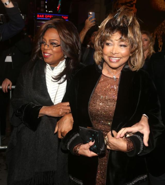 Oprah Winfrey y Tina Turner
