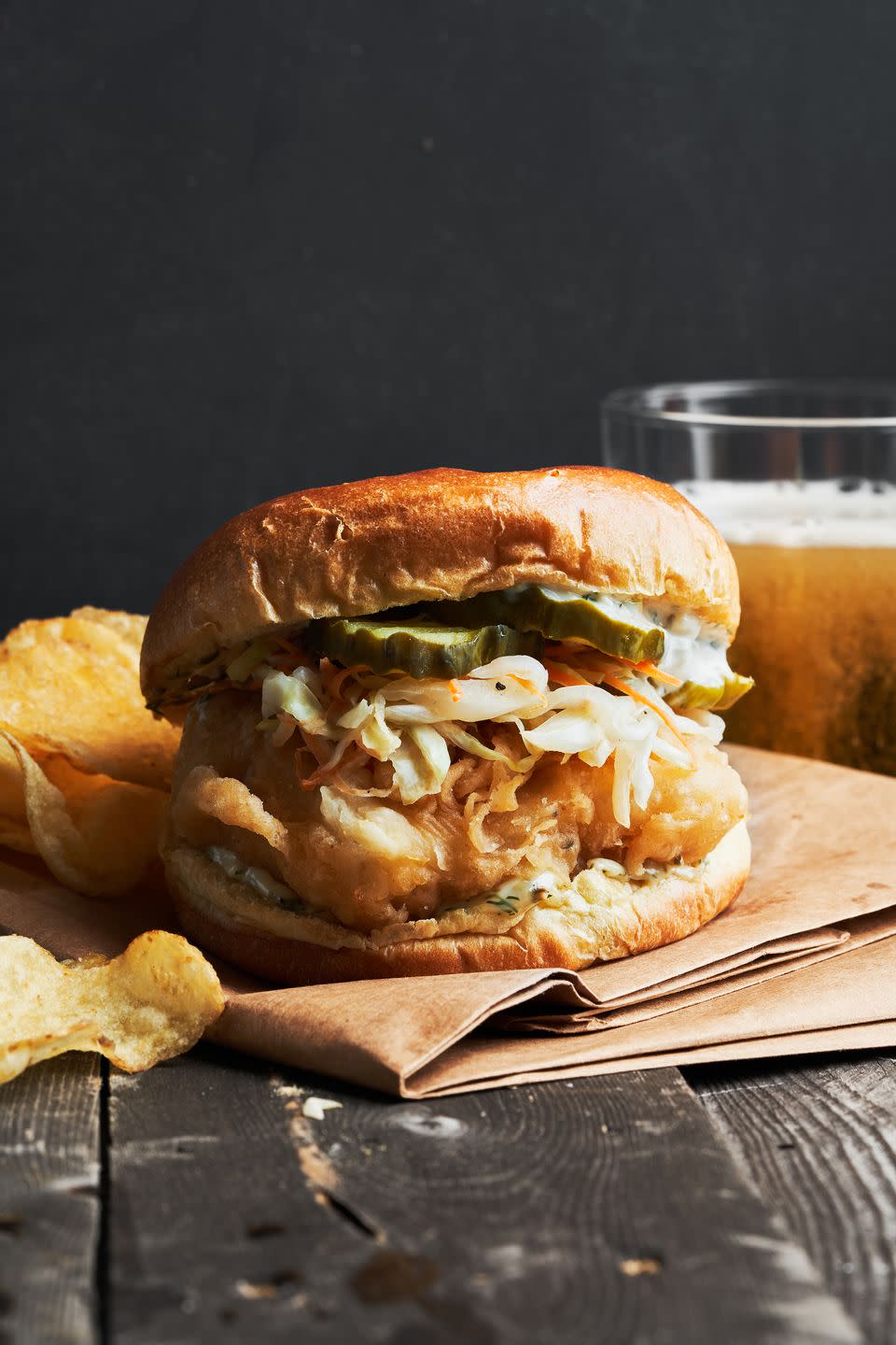 fried fish sandwich