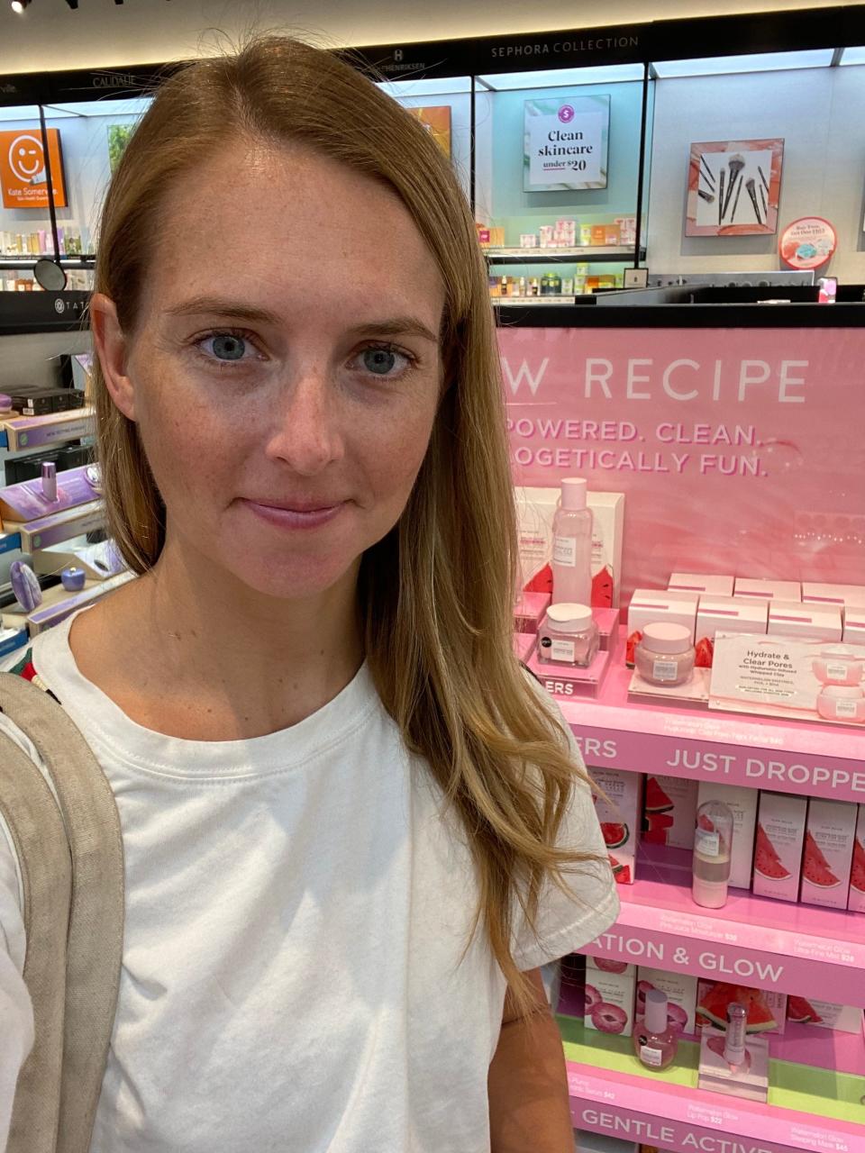 Anna at Sephora