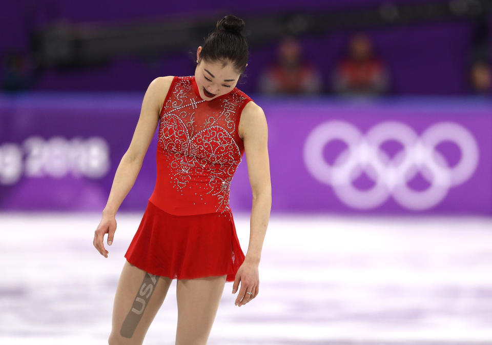Mirai Nagasu didn’t fall on her triple axel but it would’ve been better if she had