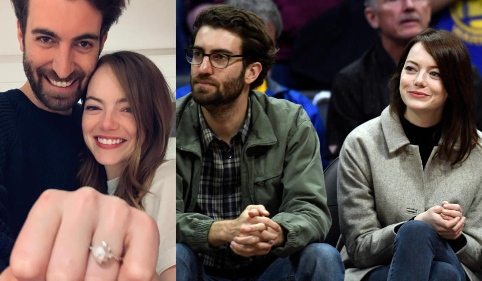 Emma Stone y Dave McCary