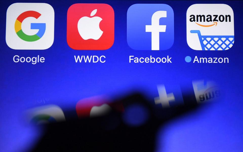 Facebook, Google, Amazon and Apple could all be affected - AFP