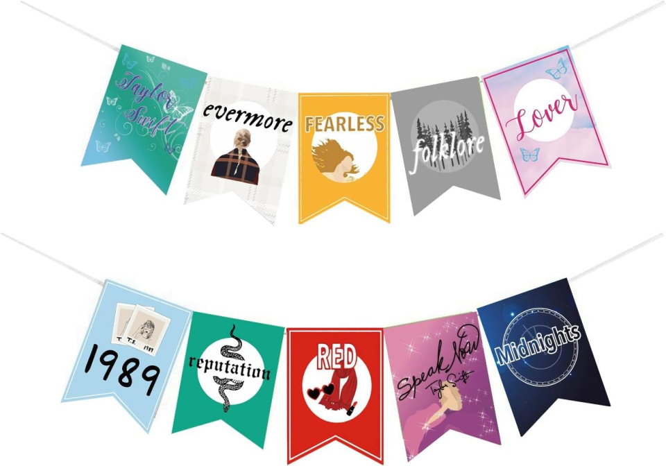 Byqone Taylor Swift Banner Decorations