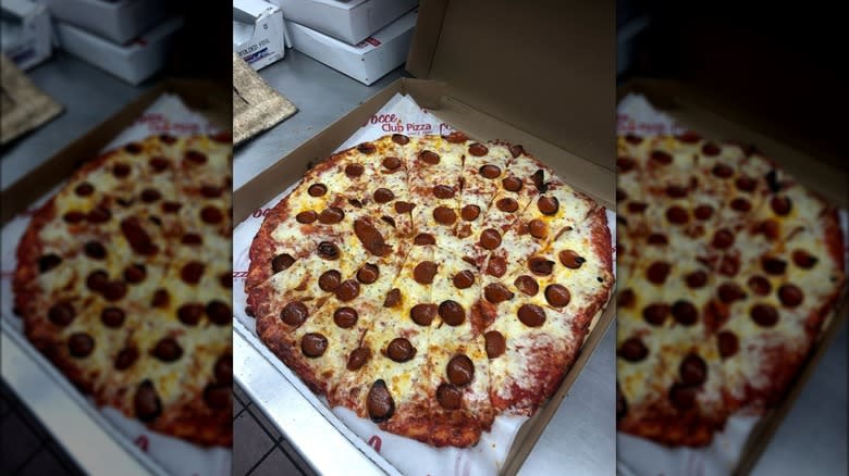 Bocce Club pepperoni pizza