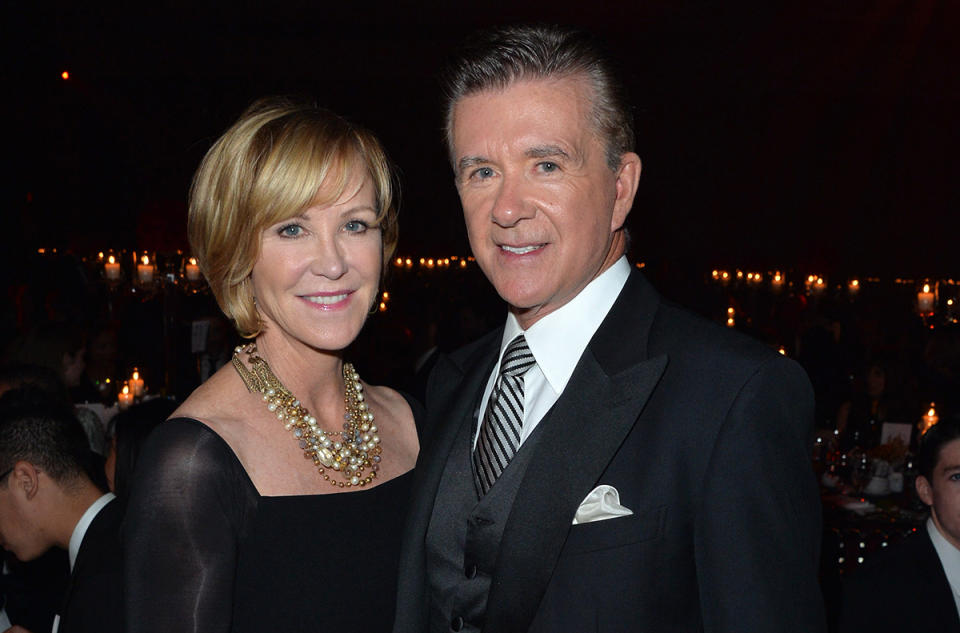 Joanna Kerns and Alan Thicke