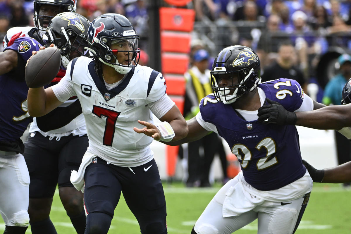 Texans will face Ravens in divisional round Yahoo Sports