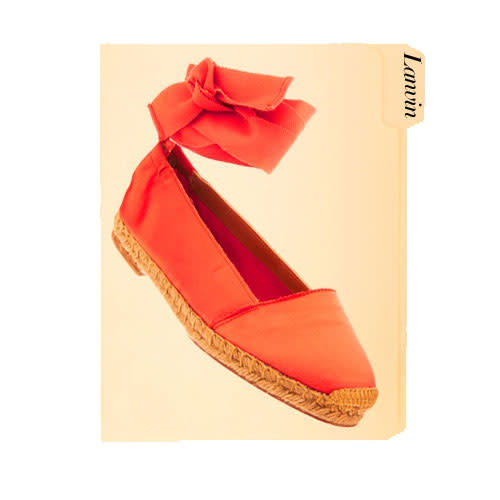 Lanvin French espadrille