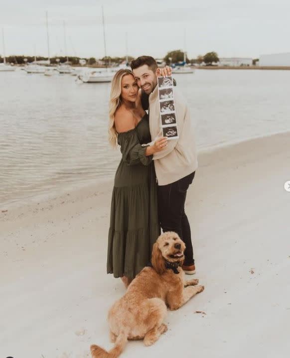 Baker and Emily Mayfield pregnancy announcement