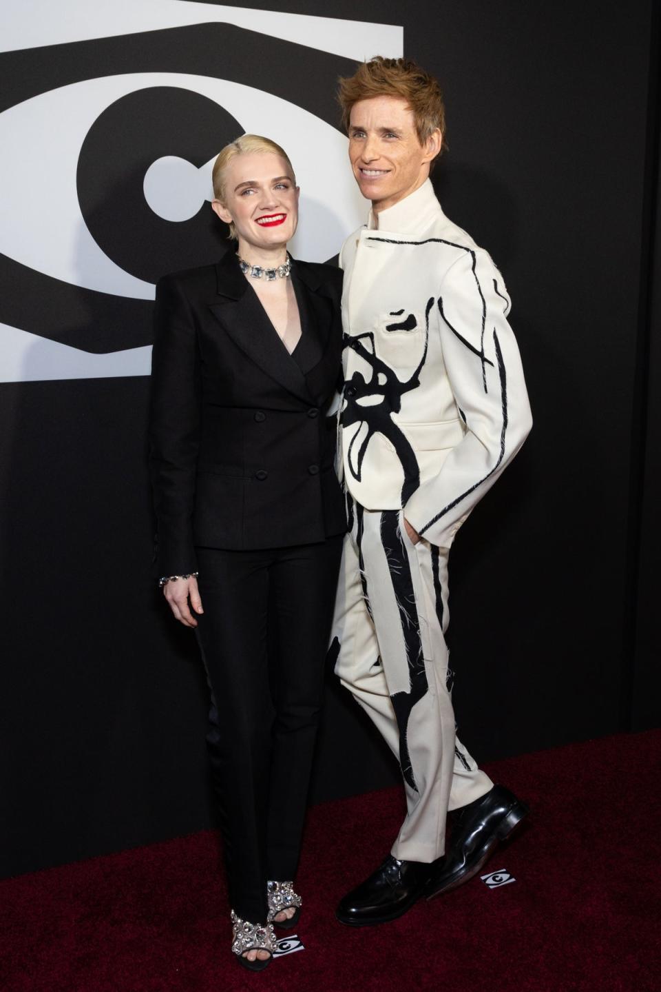 Gayle Rankin and Eddie Redmayne at the opening night of Cabaret in New York (Stephanie Augello/Shutterstock)