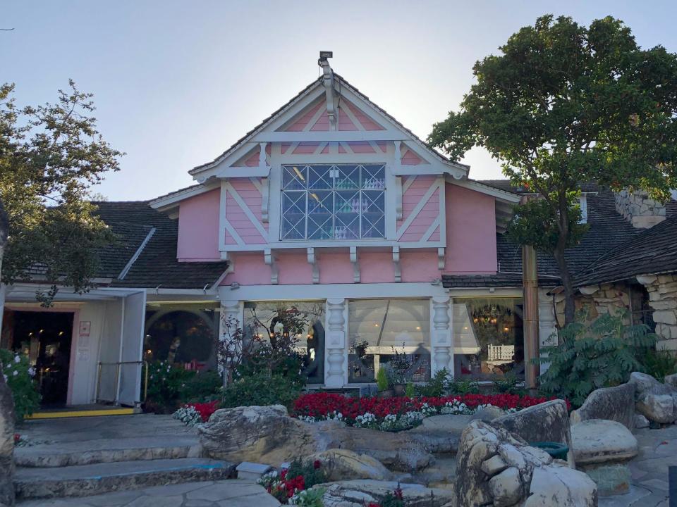 Gorgeous Outside Details madonna inn