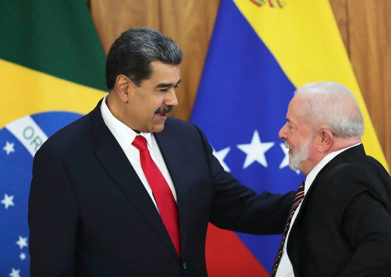 Maduro y Lula, en Brasil, en mayo pasado