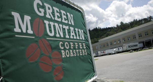 The exterior of Green Mountain Coffee Roasters is seen, Thur