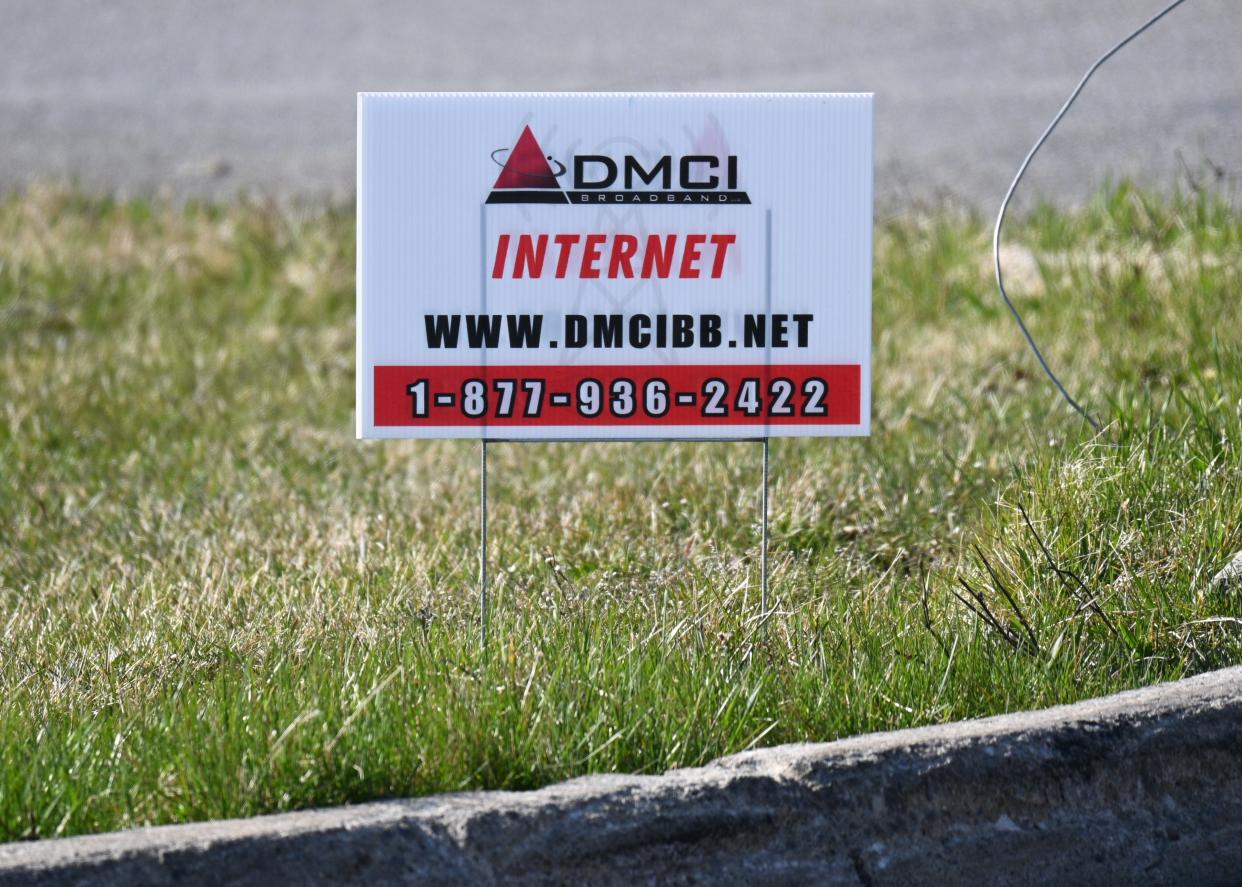 DMCI will begin fiber premises installation west of Matteson Lake Road by June. The fiber lines are now being installed.