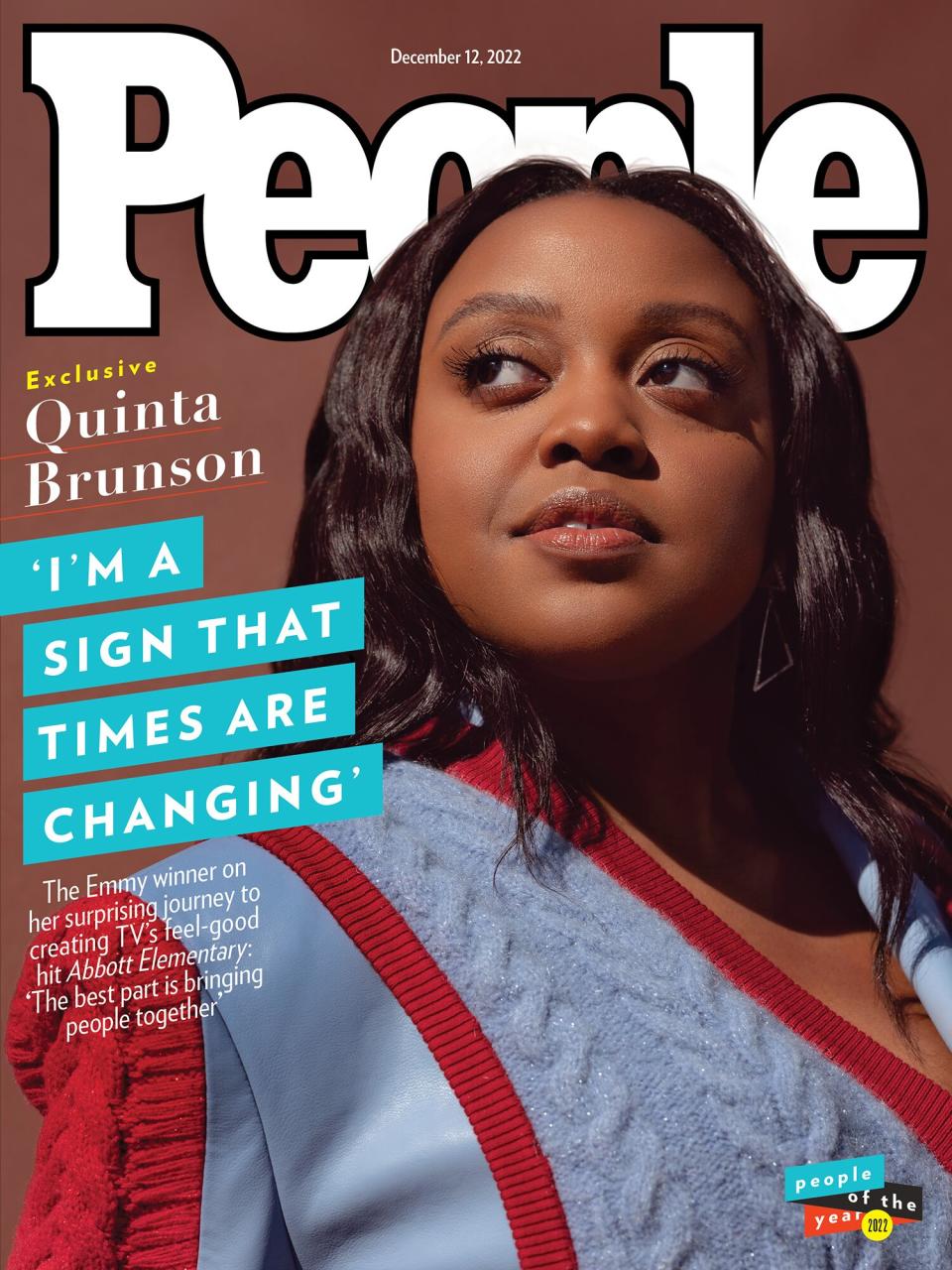 Quinta Brunson People POTY cover