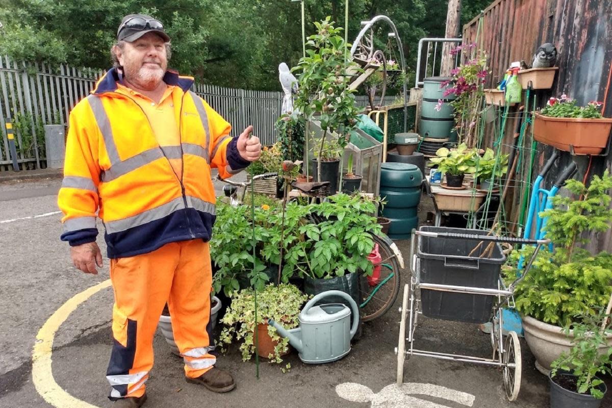 Decorations at the Towthorpe and Strensall Household Waste Recycling Centre <i>(Image: Newsquest)</i>