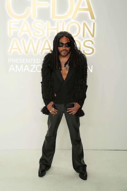 PHOTO: Lenny Kravitz attends 2022 CFDA Fashion Awards at Cipriani South Street, Nov. 7, 2022, in New York City. (Sean Zanni/Patrick McMullan via Getty Image)