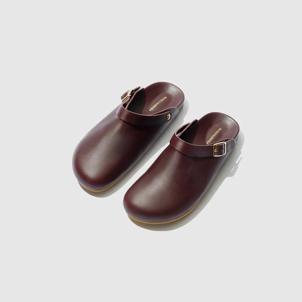 Beatrice Valenzuela Aubergine Clogs