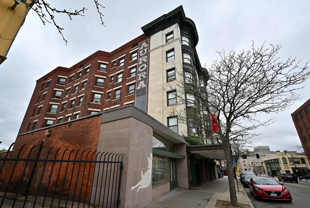 The Aurora, as some called the old hotel, now apartments, will undergo major renovations.