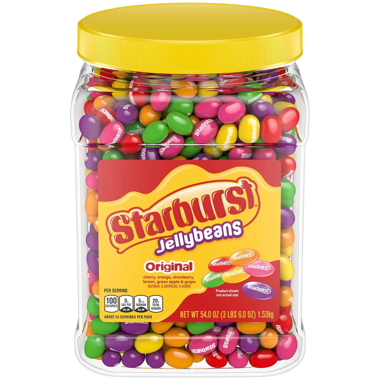 <p><a href="https://go.redirectingat.com?id=74968X1596630&url=https%3A%2F%2Fwww.walmart.com%2Fip%2FStarburst-Original-Assorted-Jelly-Beans-Chewy-Candy-Resealable-Jar-54-oz%2F759801897&sref=https%3A%2F%2Fwww.thepioneerwoman.com%2Ffood-cooking%2Fg35431566%2Fbest-easter-candy%2F" rel="nofollow noopener" target="_blank" data-ylk="slk:Shop Now;elm:context_link;itc:0;sec:content-canvas" class="link rapid-noclick-resp">Shop Now</a></p><p>Starburst Original Assorted Jelly Beans</p><p>walmart.com</p><p>$26.95</p>