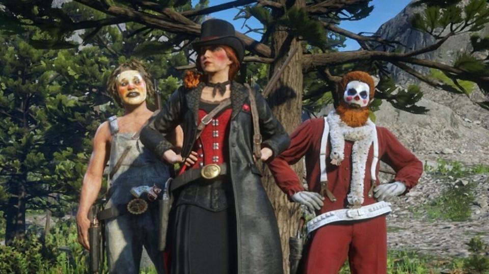 Clown dans Red Dead Online