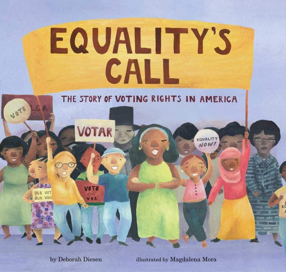 "Equality's Call" recalls the history of voting rights in the U.S. from the time of the Founding Fathers to the present. <i>(Available <a href="https://www.amazon.com/Equalitys-Call-Voting-Rights-America/dp/1534439587" target="_blank" rel="noopener noreferrer">here</a>)</i>