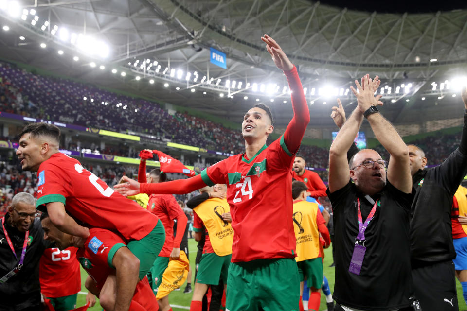 Marokko sorgt mit einem fulminantem 1:0-Sieg im Viertelfinale der WM für die nächste Sensation (Bild: Francois Nel/Getty Images)