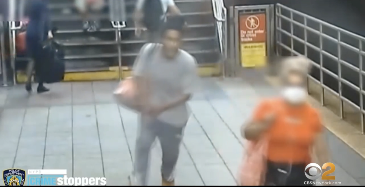 Luzby Gallego was punched in an unprovoked attack on the subway, says NYPD (NYPD)