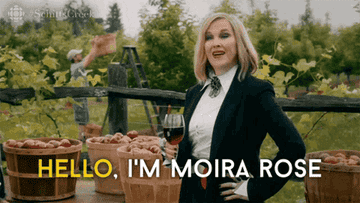 Moira in "Schitt's Creek"