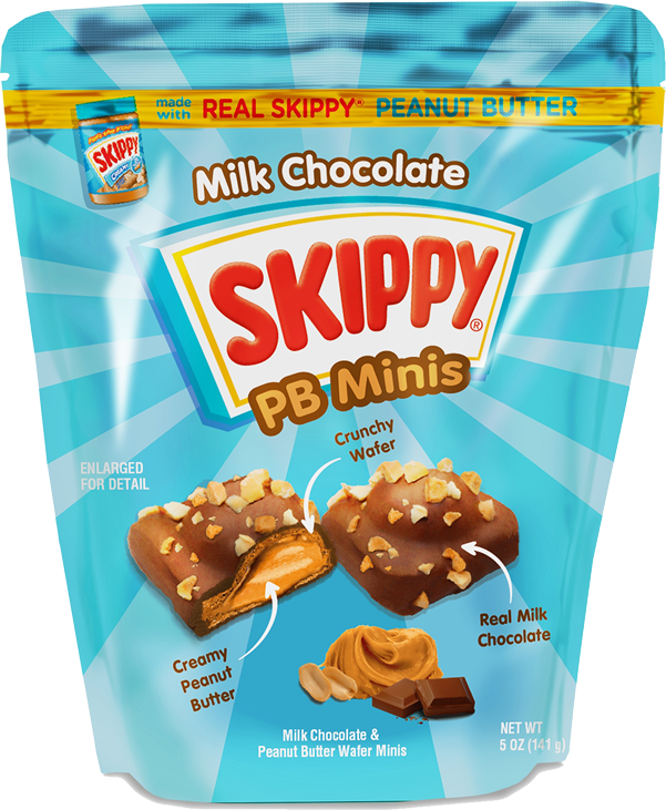 Skippy Milk Chocolate PB Minis.