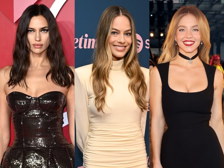 Irina Shayk, Margot Robbie & Sydney Sweeney Have All Been Spotted Wearing Tights From Calzedonia Which All Retail for Around 