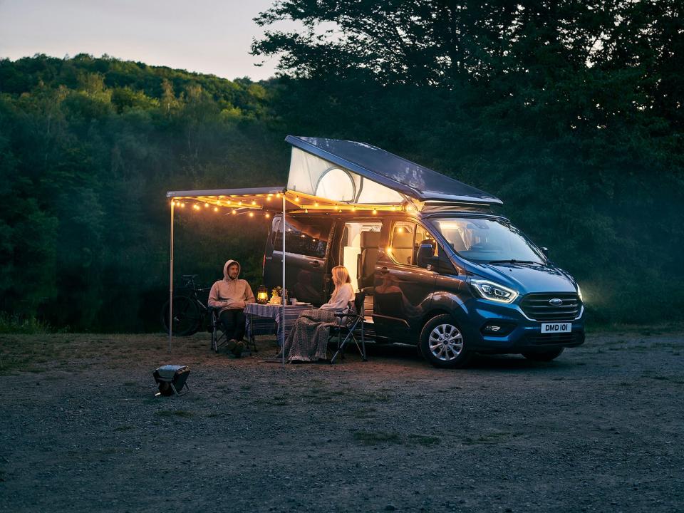 long wheelbase ford transit custom Nugget camper
