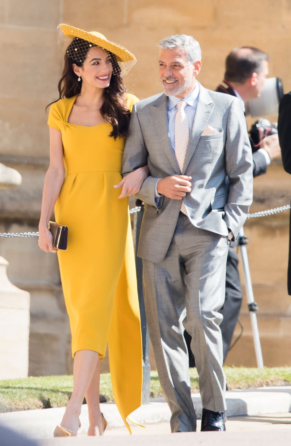 amal clooney wedding guest dress