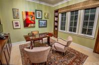 <p>The home has a couple of offices. (Trulia) </p>