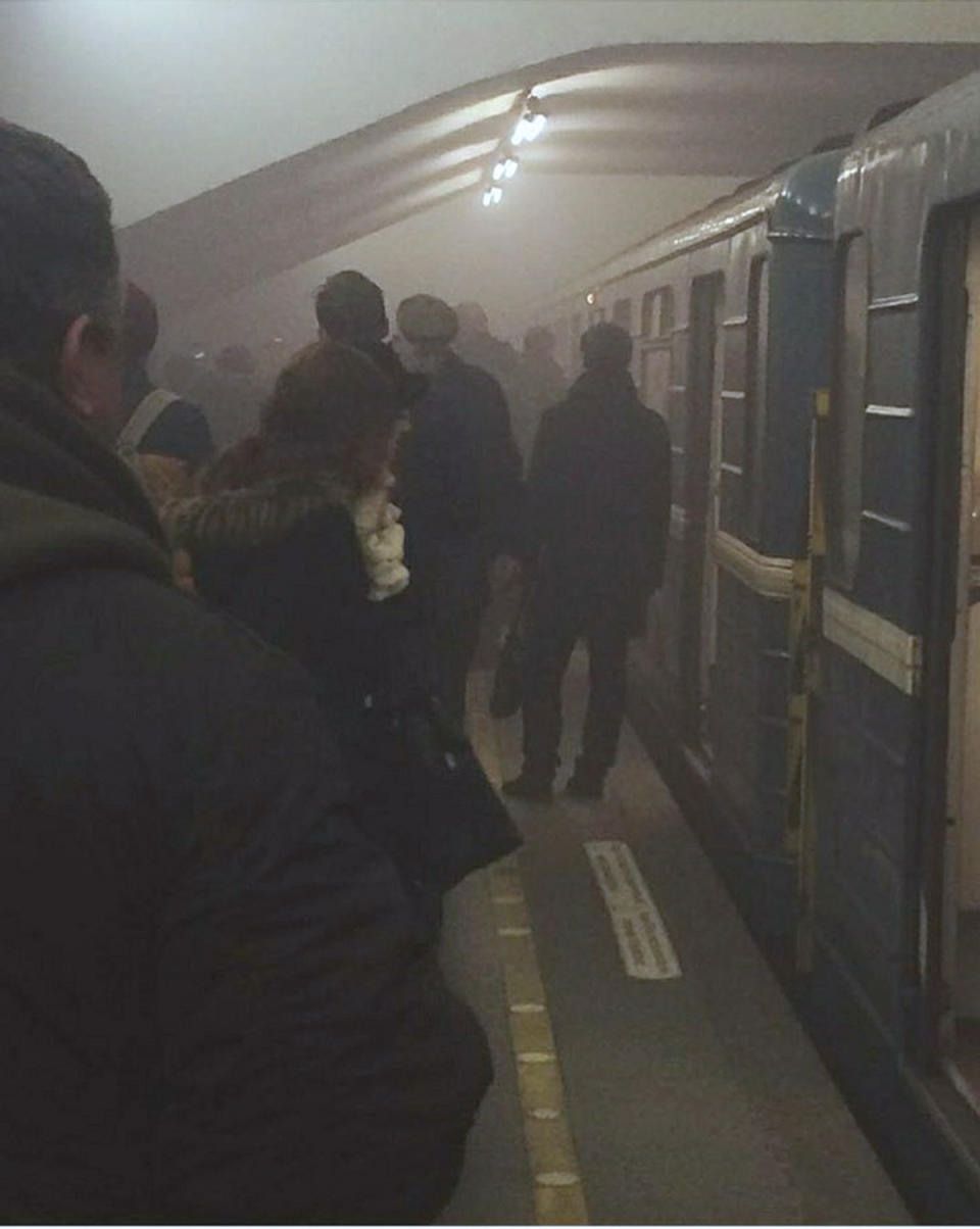 взрыв в метро санкт петербурге 2017
