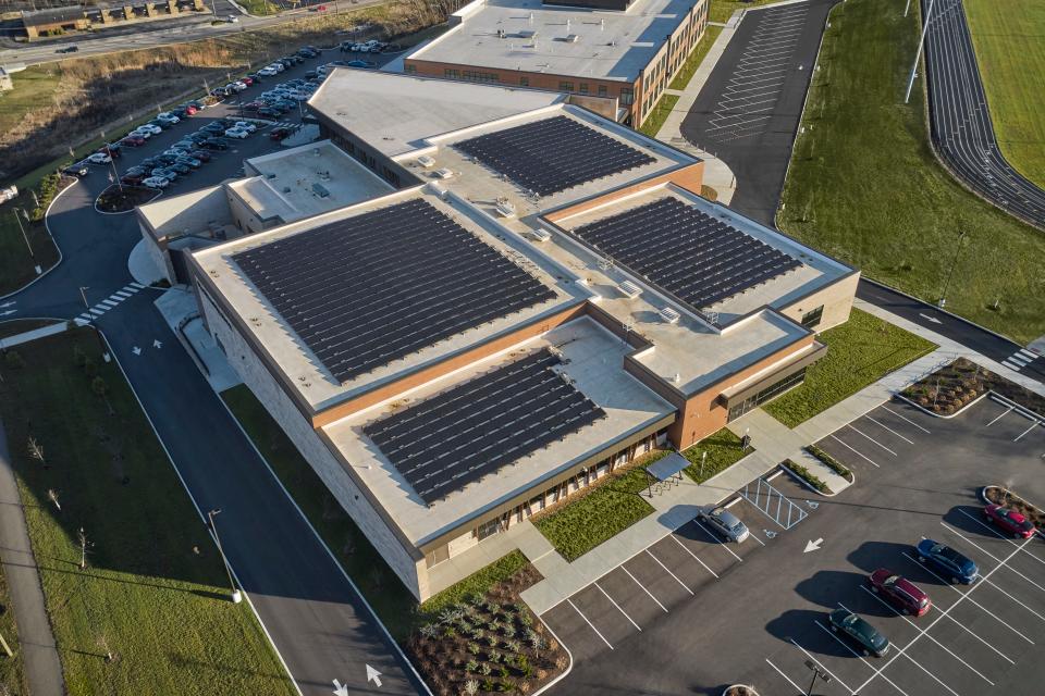 The Tri-North Middle School rooftop solar array has saved the school over $80,000 in just over two years.