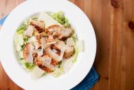 <p>The chicken Caesar salad is a classic work lunch dish. But this recipe improves on the standard Caesar salad by grilling the chicken and lettuce. This cooking technique adds a beautiful charred flavor while minimizing cleanup. Really, it’s a win-win combination!<br><br><a href="http://www.thedailymeal.com/recipes/grilled-chicken-caesar-salad-recipe-2" rel="nofollow noopener" target="_blank" data-ylk="slk:For the Grilled Chicken Caesar Salad recipe, click here.;elm:context_link;itc:0;sec:content-canvas" class="link "><b>For the Grilled Chicken Caesar Salad recipe, click here.</b></a></p>