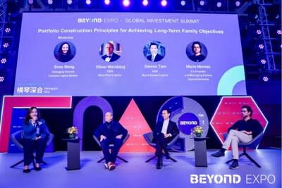 Panel Discussion: Portfolio Construction Principles for Achieving Long-Term Family Objectives (BEYOND Expo 2024) (PRNewsfoto/BEYOND Expo)