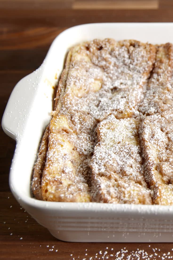 Cinnamon Swirl French Toast Casserole