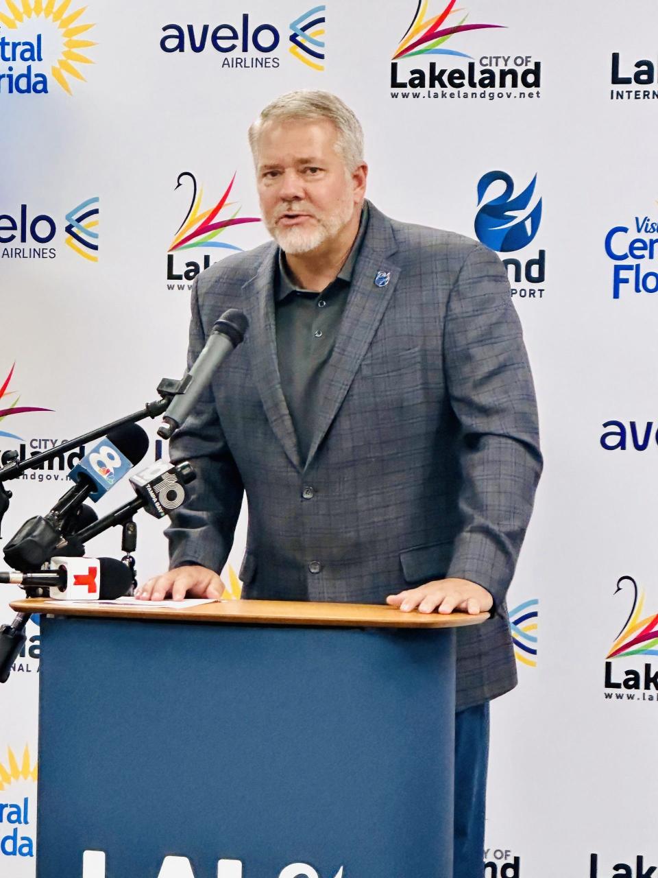 "We''ve actually been outperforming other larger metro areas in the statistics and data related to that initial flight," Lakeland City Manager Shawn Sherrouse said of Avelo's first month of operation in Lakeland.