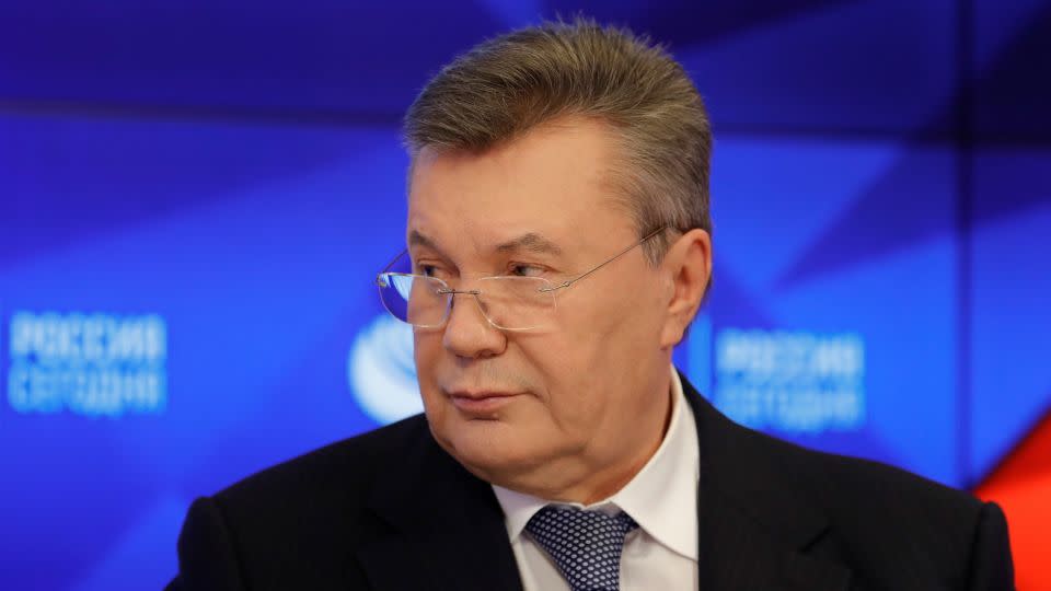 Unconfirmed reports allege that Viktor Yanukovich, the former president of Ukraine who was ousted by street protests and fled to Russia in 2014, has landed in Belarus. - Tatyana Makeyeva/Reuters