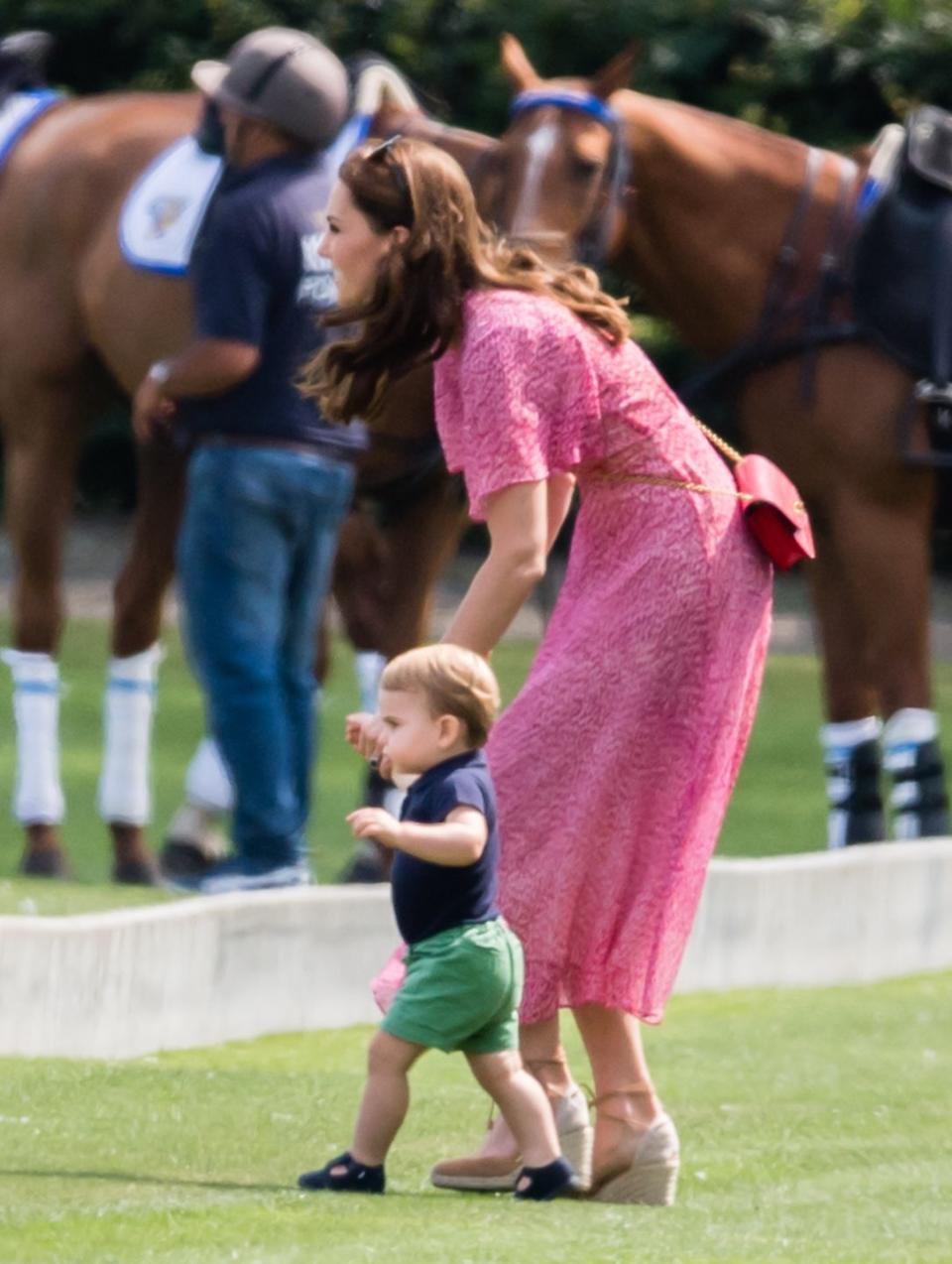 the duke of cambridge and the duke of sussex take part in the king power royal charity polo day