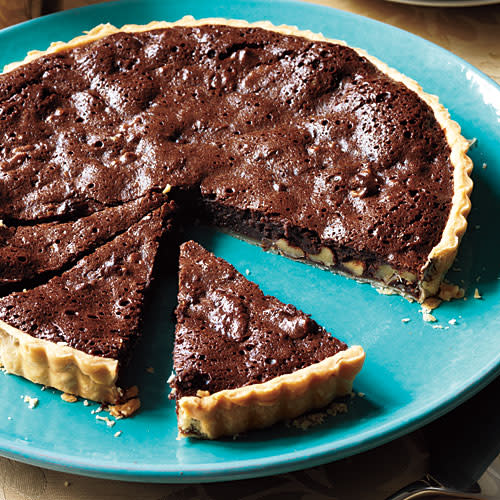 Chocolate Walnut Tart