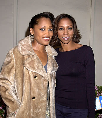 Theresa Randle and Holly Robinson Peete at the Hollywood premiere of Fox Searchlight's Kingdom Come